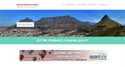 Desktop Screenshot of edusouthafrica.com